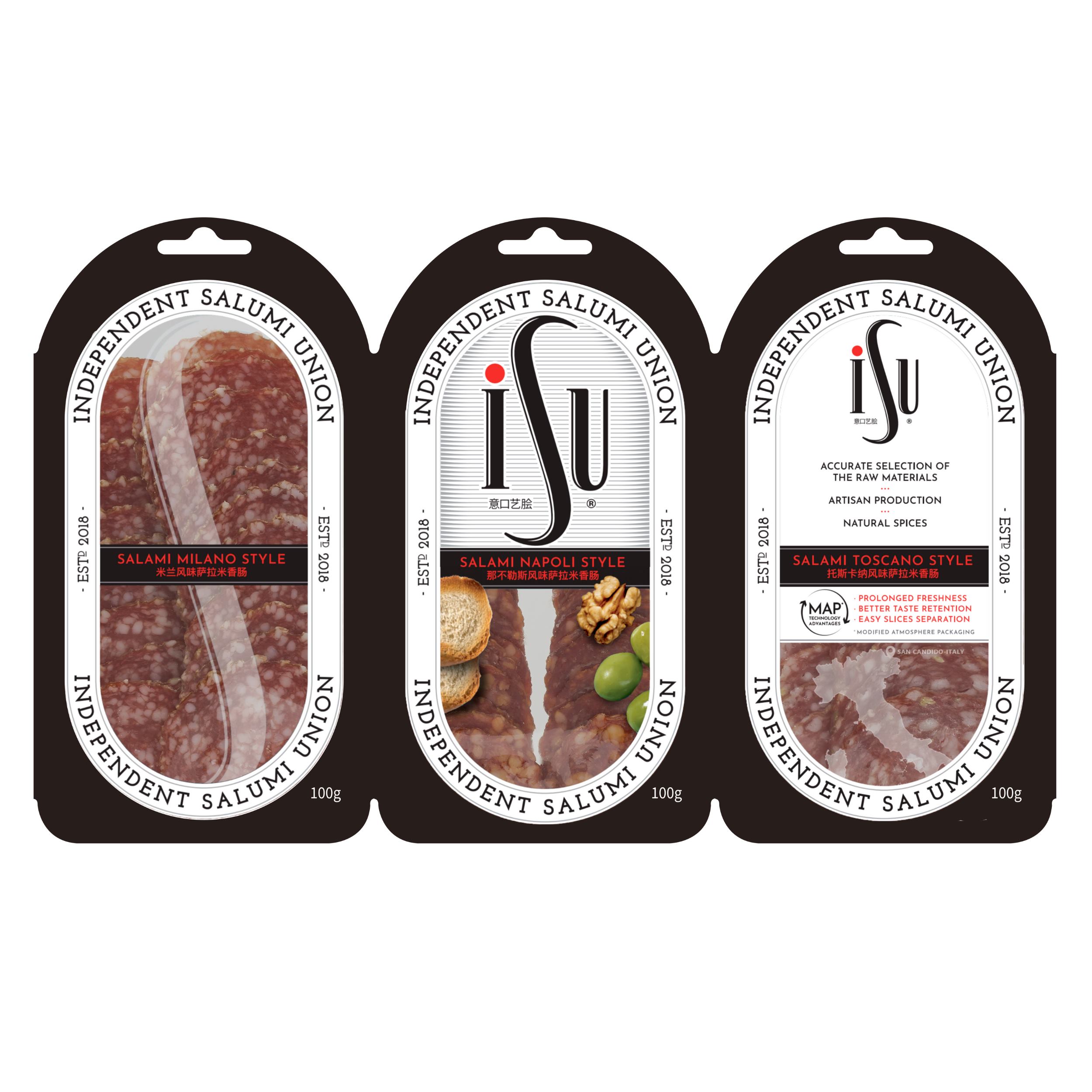 意式经典萨拉米组合