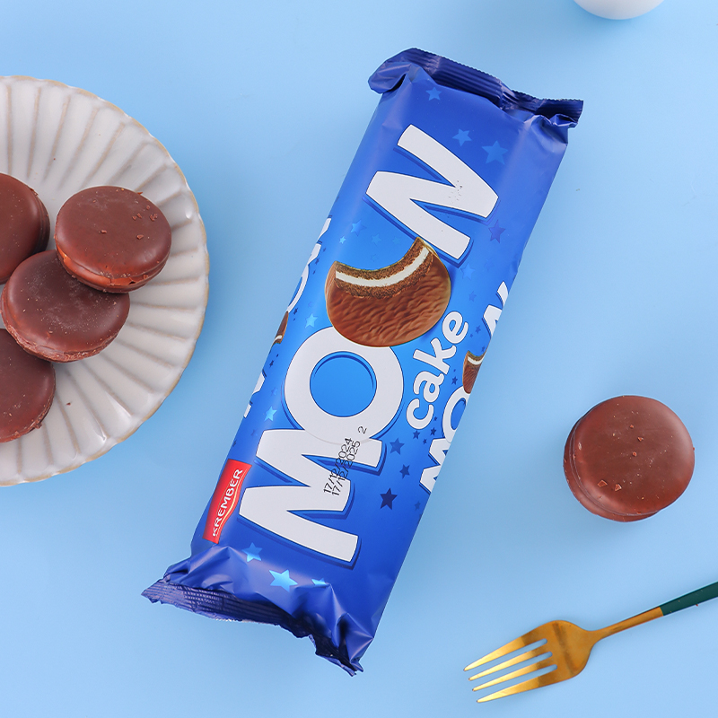 "克麥克沃牌  棉花糖巧克力涂層蛋糕(巧克力味)"