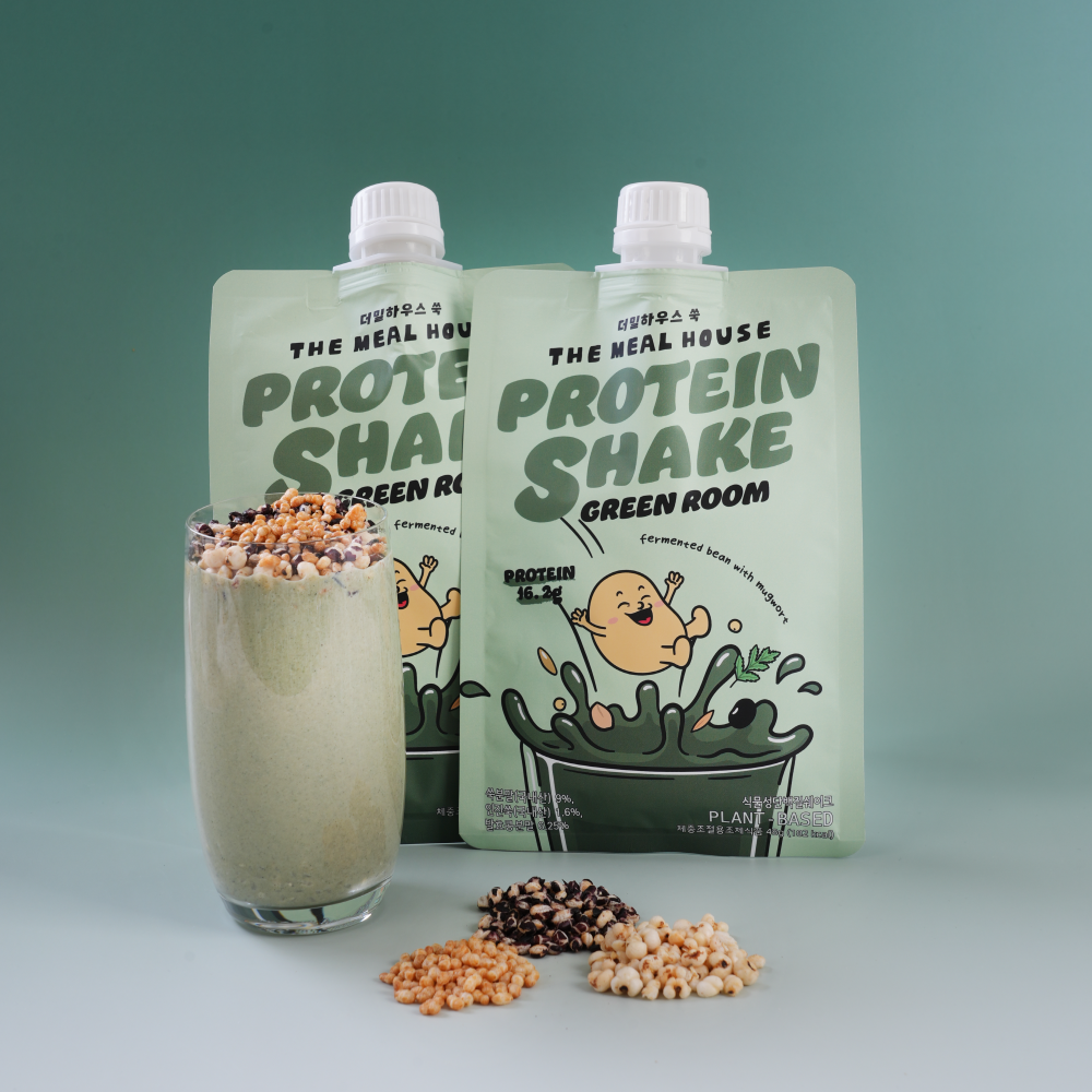 代餐發(fā)酵大豆蛋白飲料 艾草味