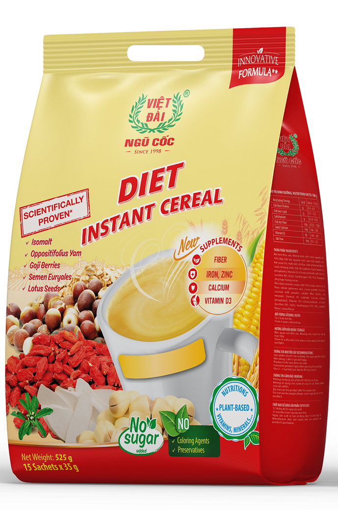 方便低糖谷物粉