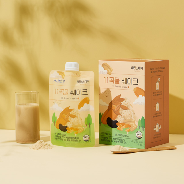 11種谷物蛋白質奶昔