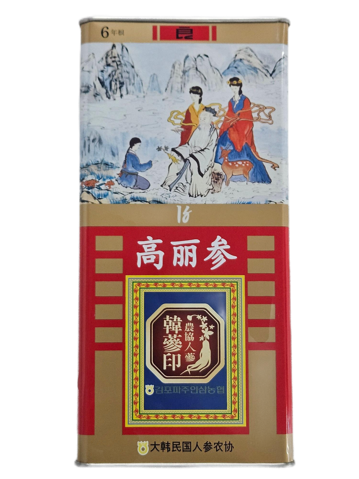 韓參印高麗參6年根良