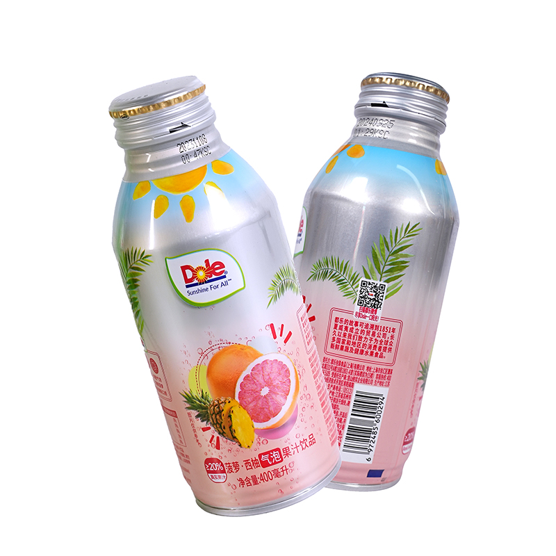 都乐菠萝西柚气泡果汁400ml
