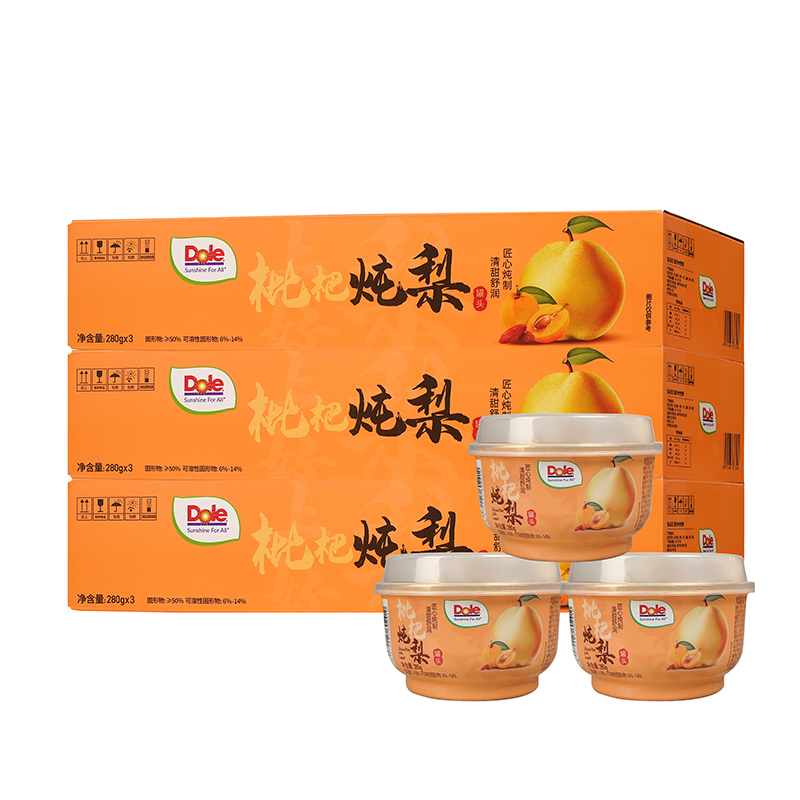 都乐枇杷炖梨280g*3