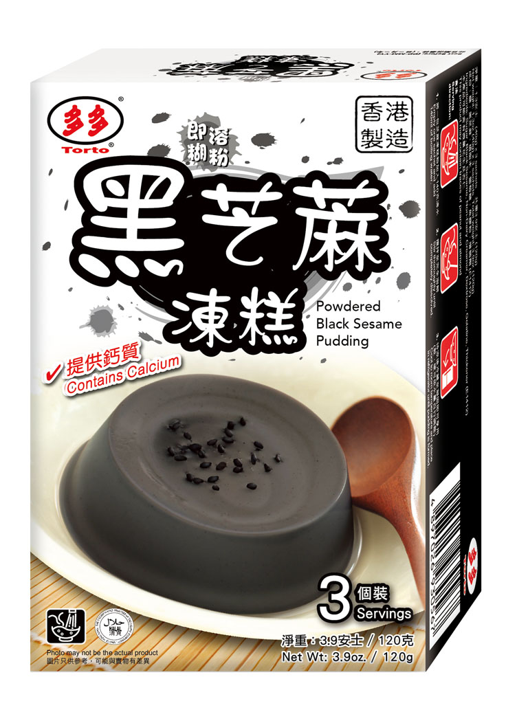 多多即溶糊粉黑芝麻凍糕 120克