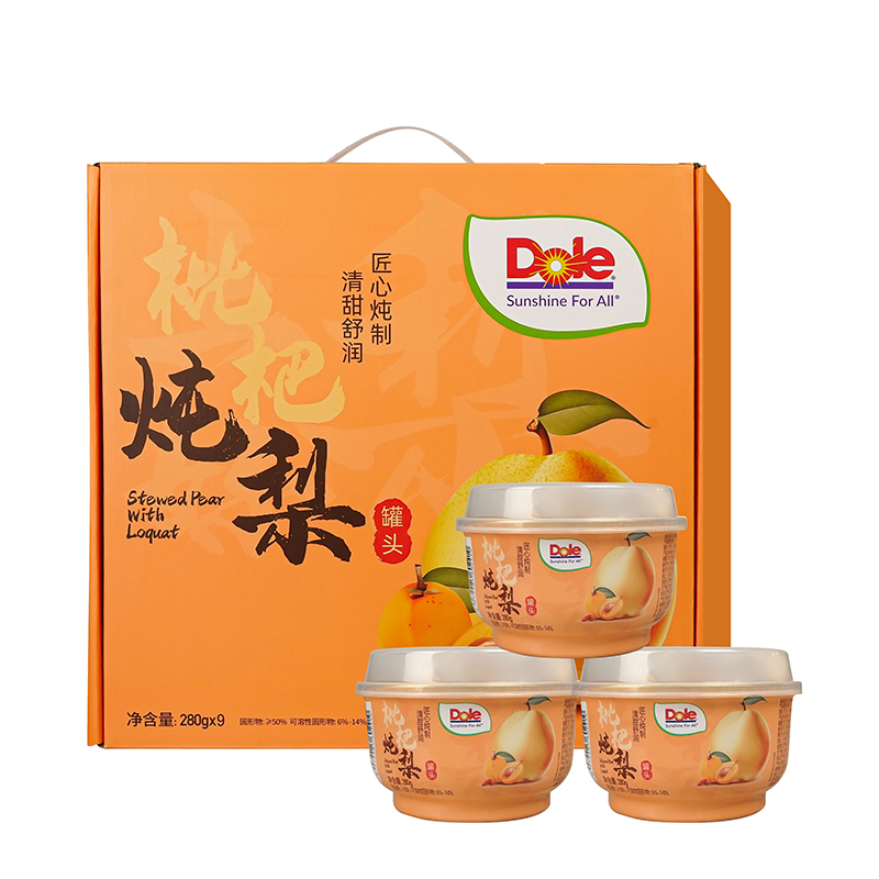 都乐枇杷炖梨280g*9