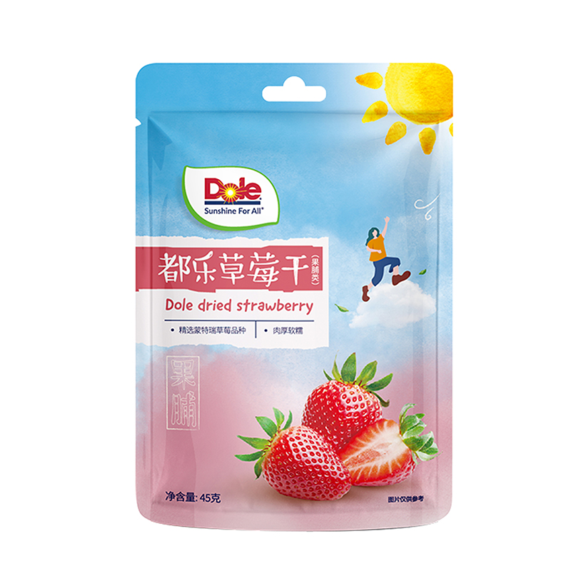 都乐草莓干45g