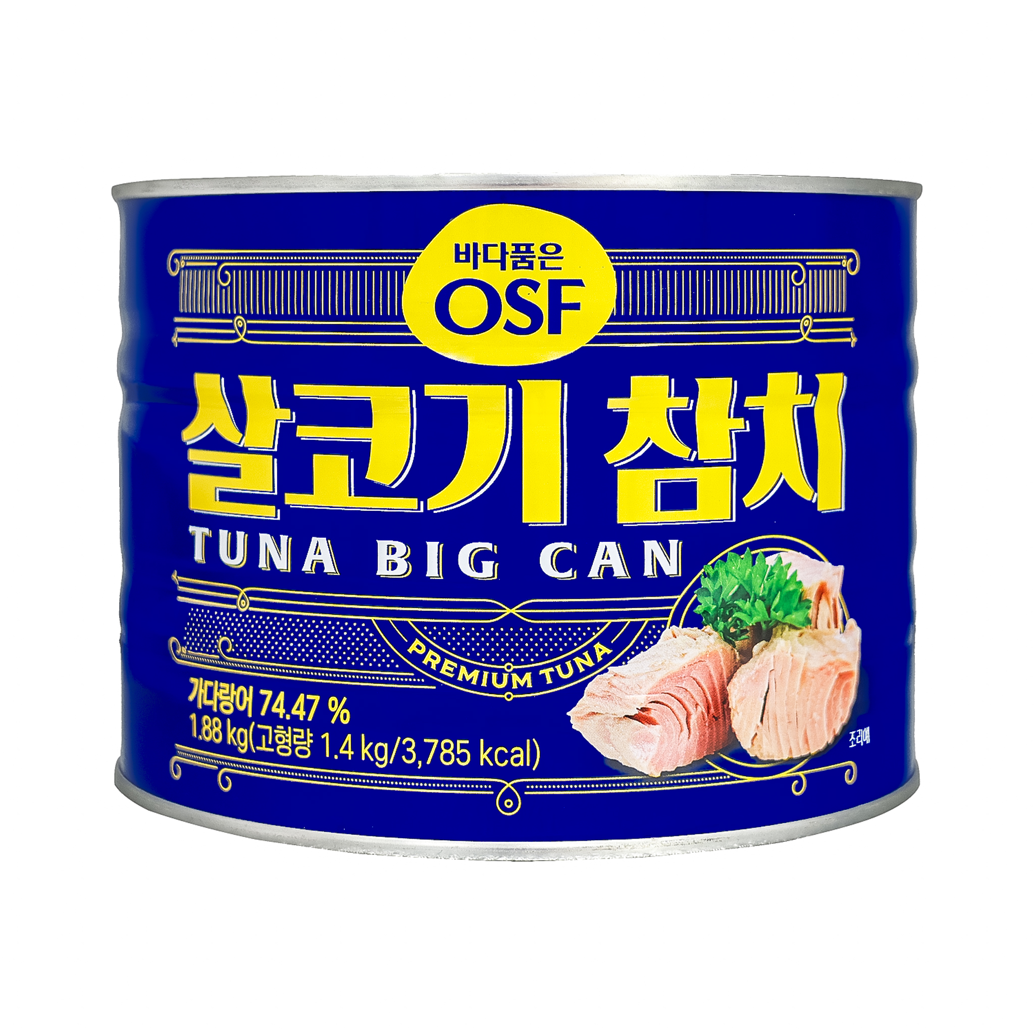 OSF原味金槍魚罐頭罐頭 1.88kg