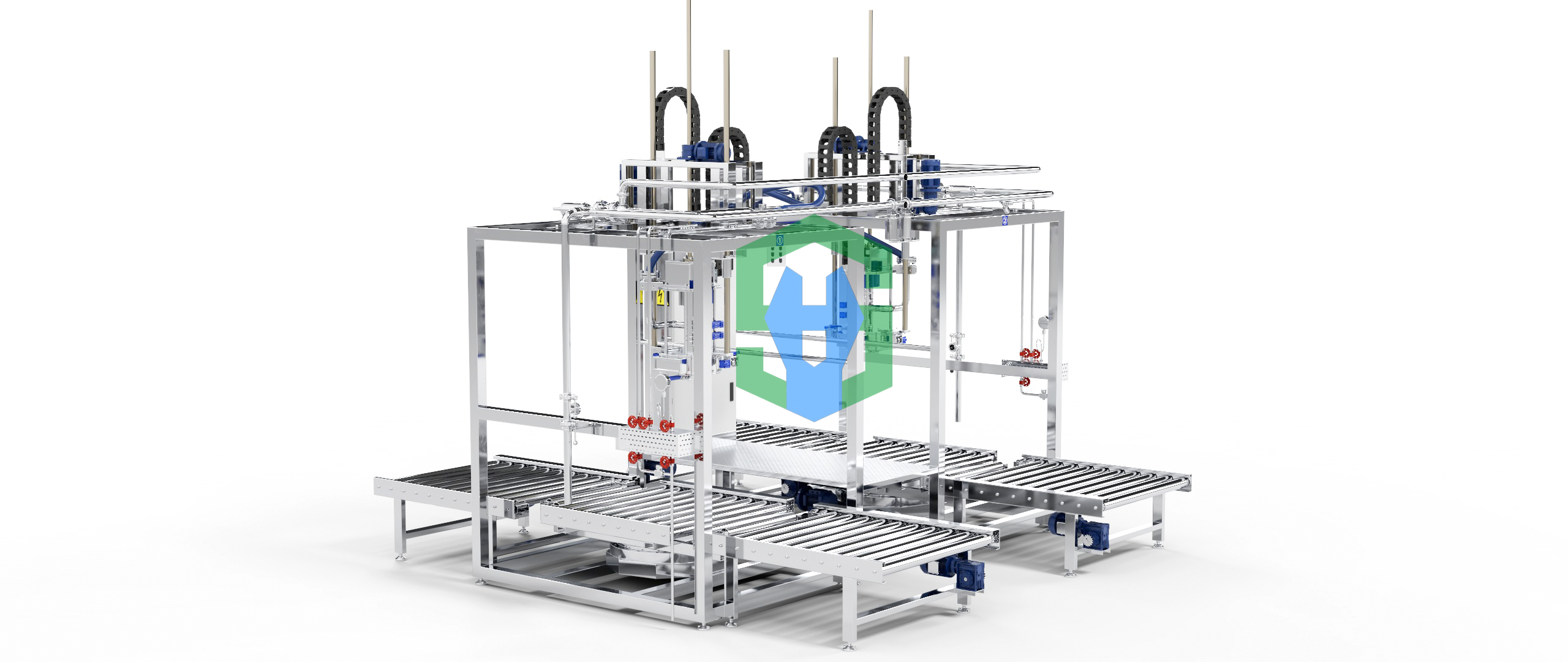 雙頭噸箱無菌大袋灌裝機