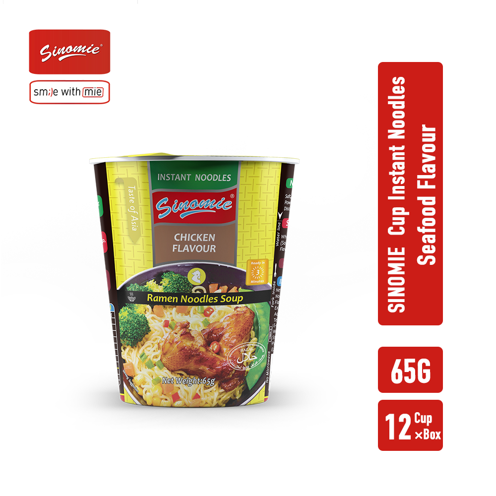 SINOMIE65g雞肉味杯面