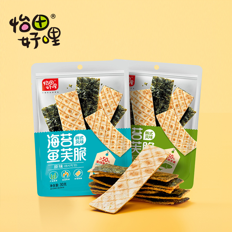 怡田好哩海苔魚芙脆