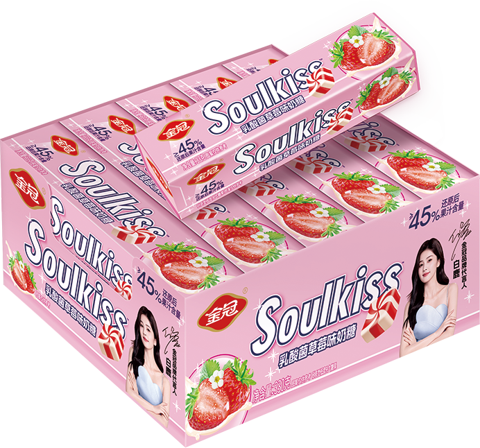 乳酸菌草莓味奶糖