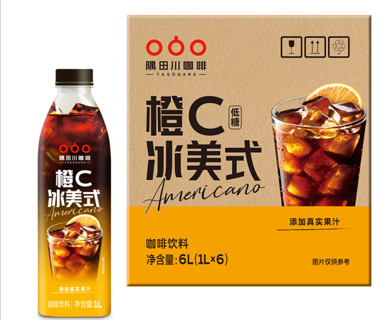 隅田川咖啡飲料——橙c冰美式1L