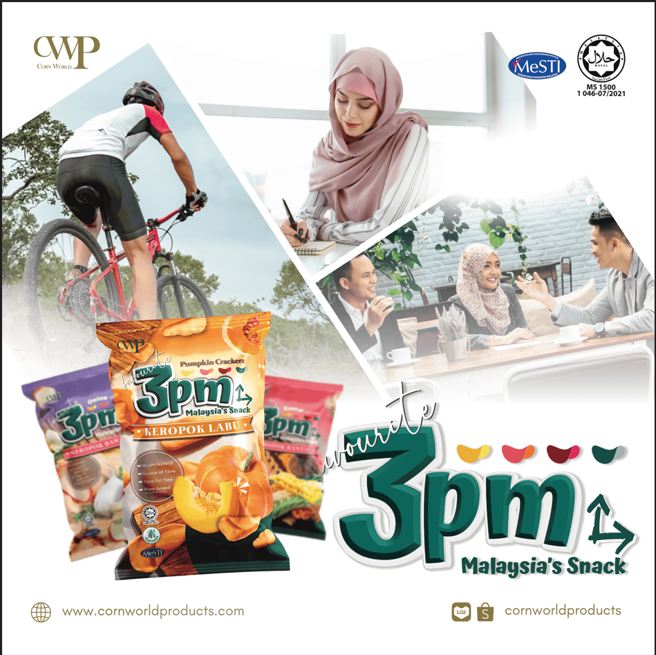 3PM PUMPKIN CRACKERS-CWP FOOD MANUFACTURING SDN BHD