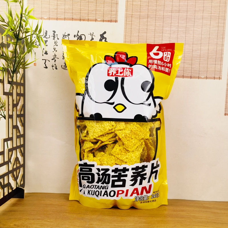 荞上你-高汤苦荞片240g（酱汁牛排味）