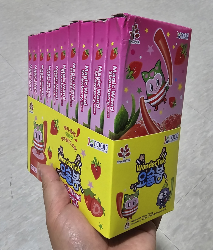 Magic Wand jelly strawberry flavor