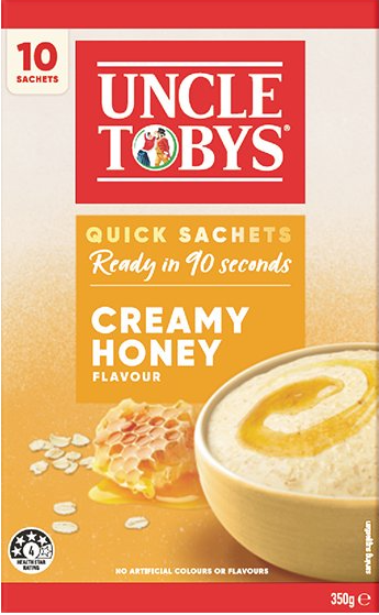 Uncle Tobys即食燕麥粥蜂蜜味