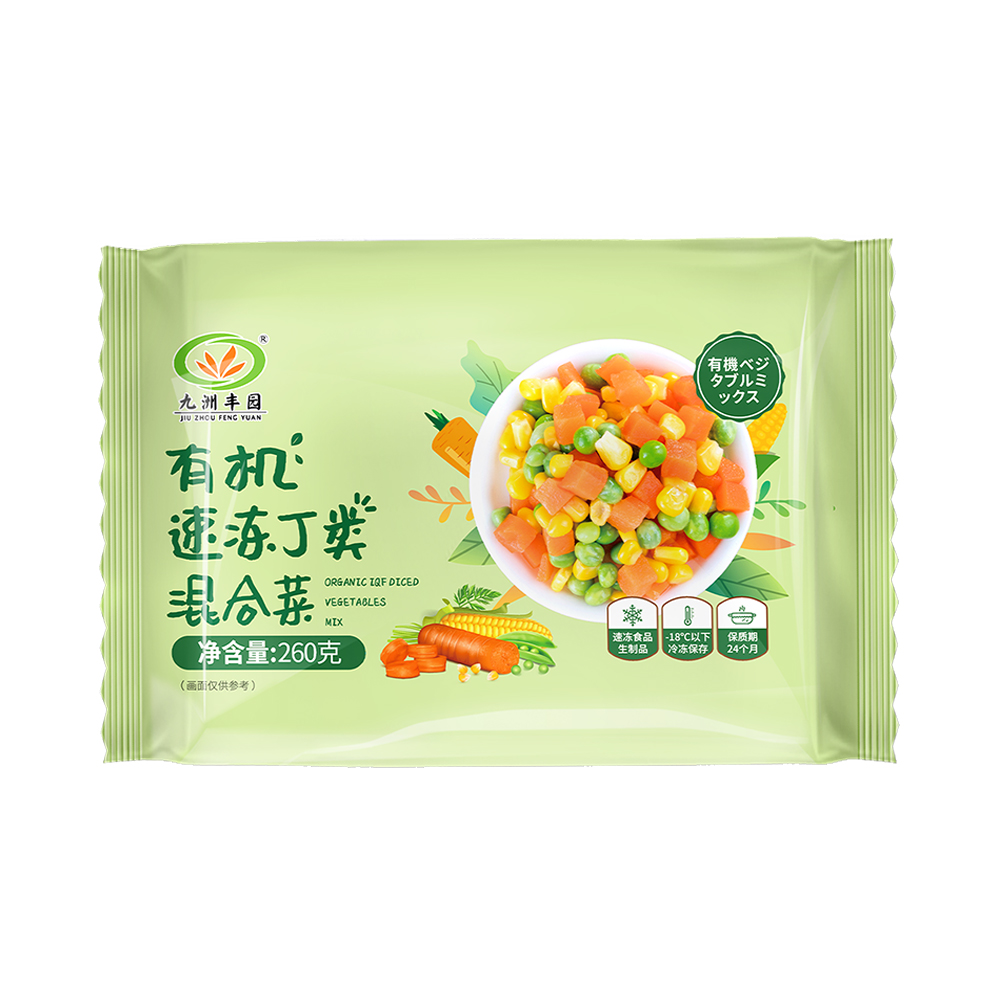 有機速凍丁類混合菜