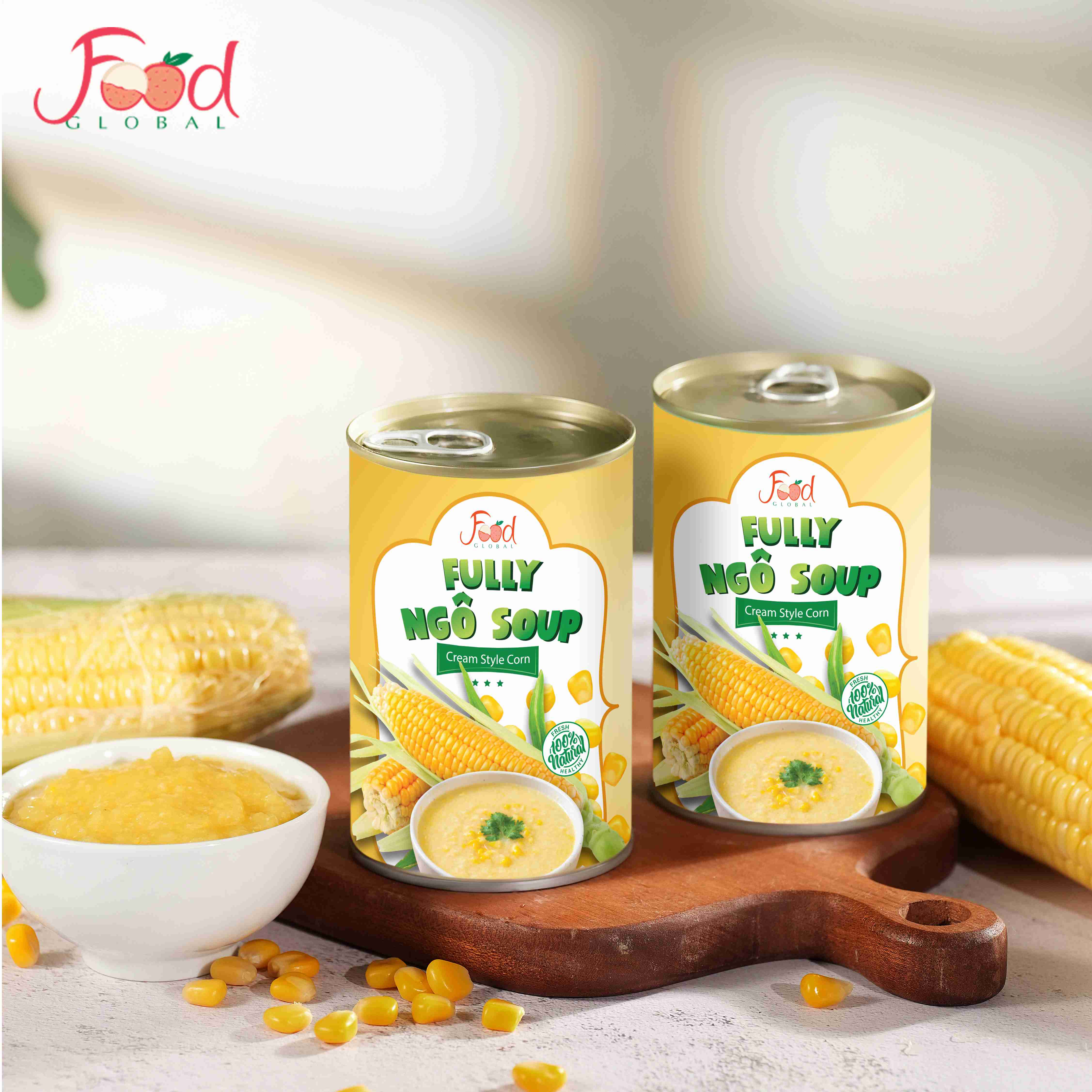 罐裝 Ceam 風(fēng)格玉米