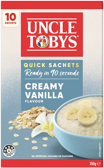 Uncle Tobys即食燕麥粥香草味