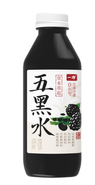 一方五黑水植物飲料500ml