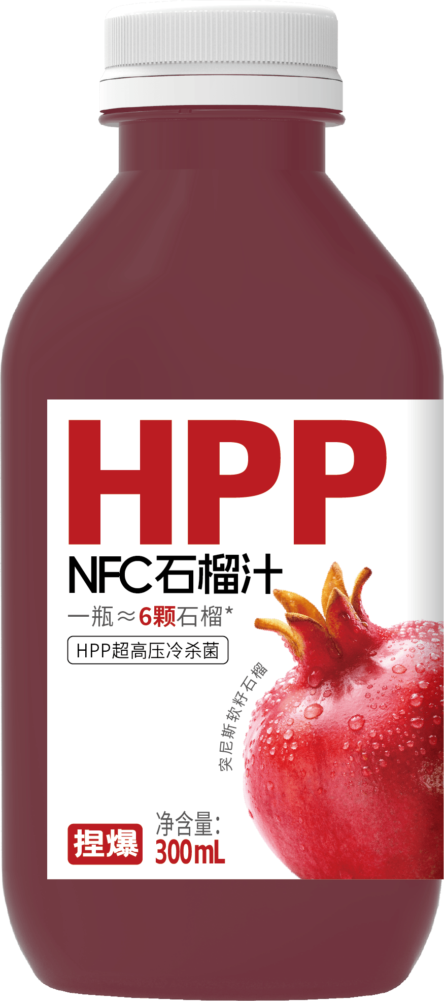 哪吒捏爆HPP桑葚汁300ml
