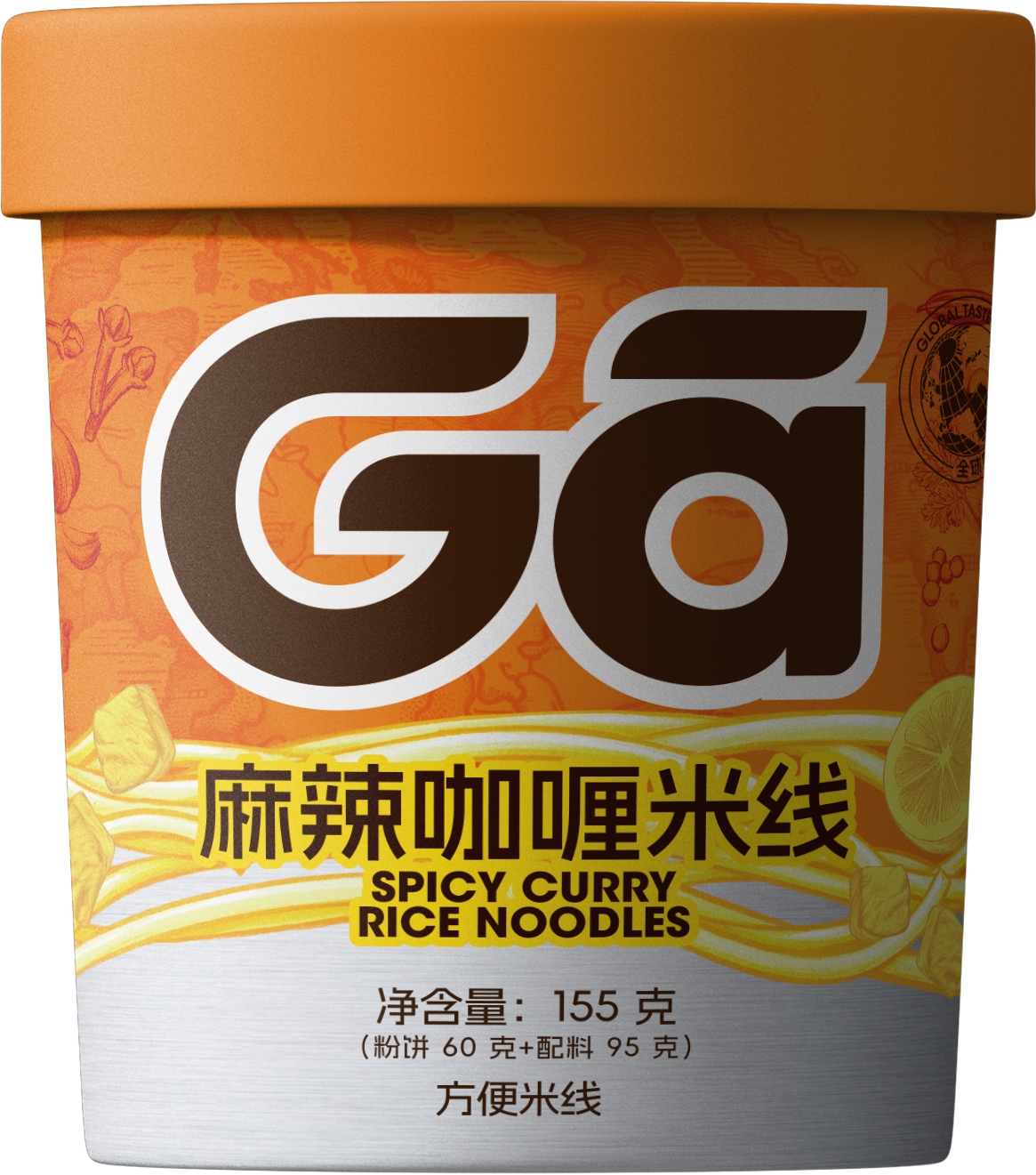 食族人麻辣咖喱米線（桶裝）