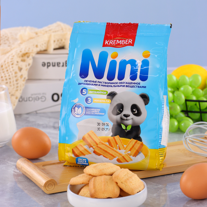 克麥克沃牌妮妮維生素礦物質(zhì)餅干（牛奶味）