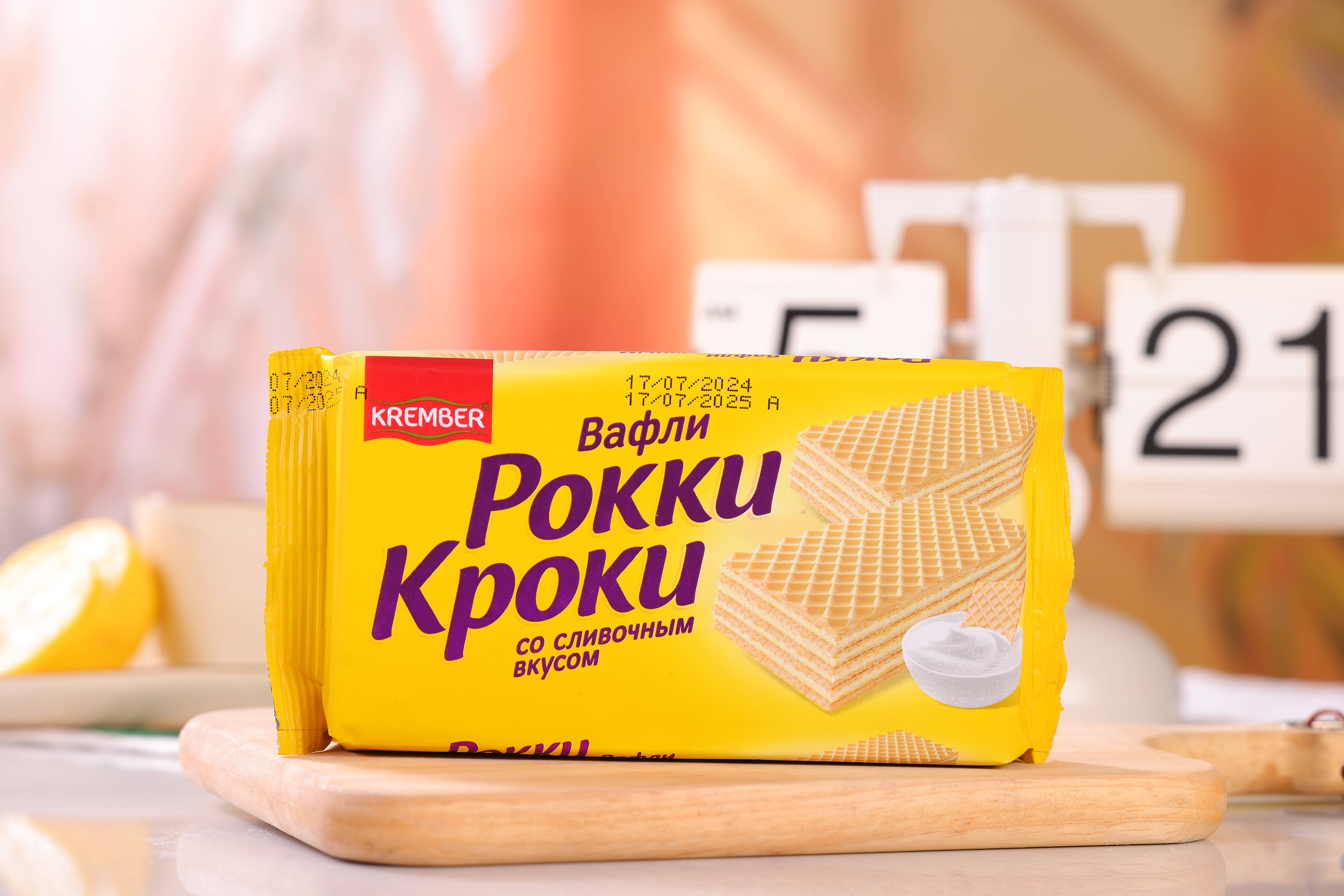 克麥克沃牌洛奇系列奶油味威化餅干