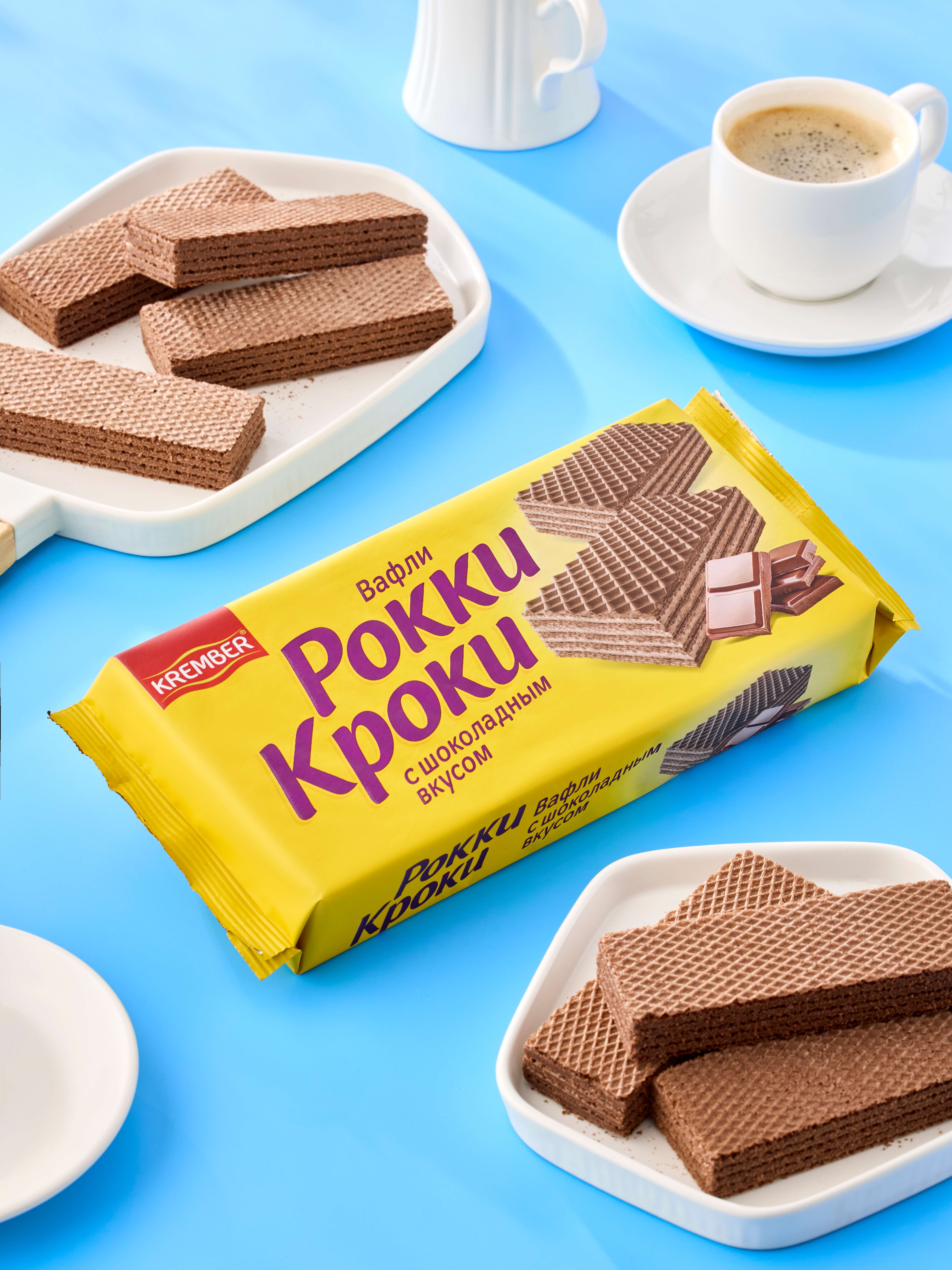 克麥克沃牌洛奇系列巧克力味威化餅干