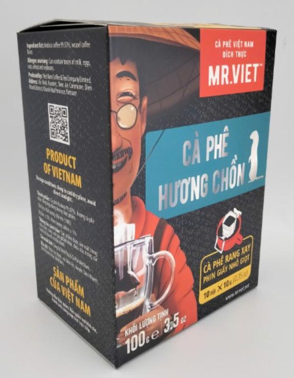 Mr. Viet "貓屎咖啡", 10 個 10 克滴濾袋