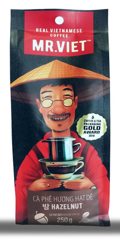 Mr. Viet "榛子", 250 克 咖啡粉