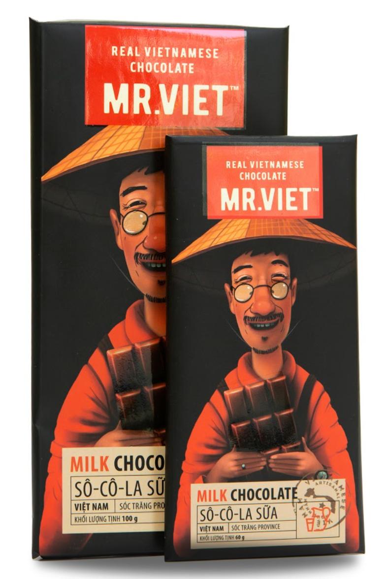 Mr. Viet 手工越南牛奶巧克力 - 60 克