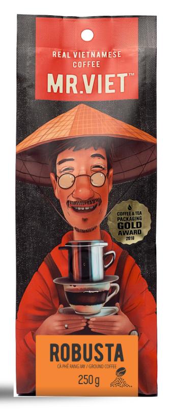 Mr. Viet "羅布斯塔", 250 克 咖啡粉