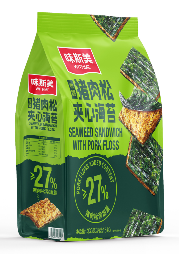 330g味斯美香脆豬肉松夾心海苔