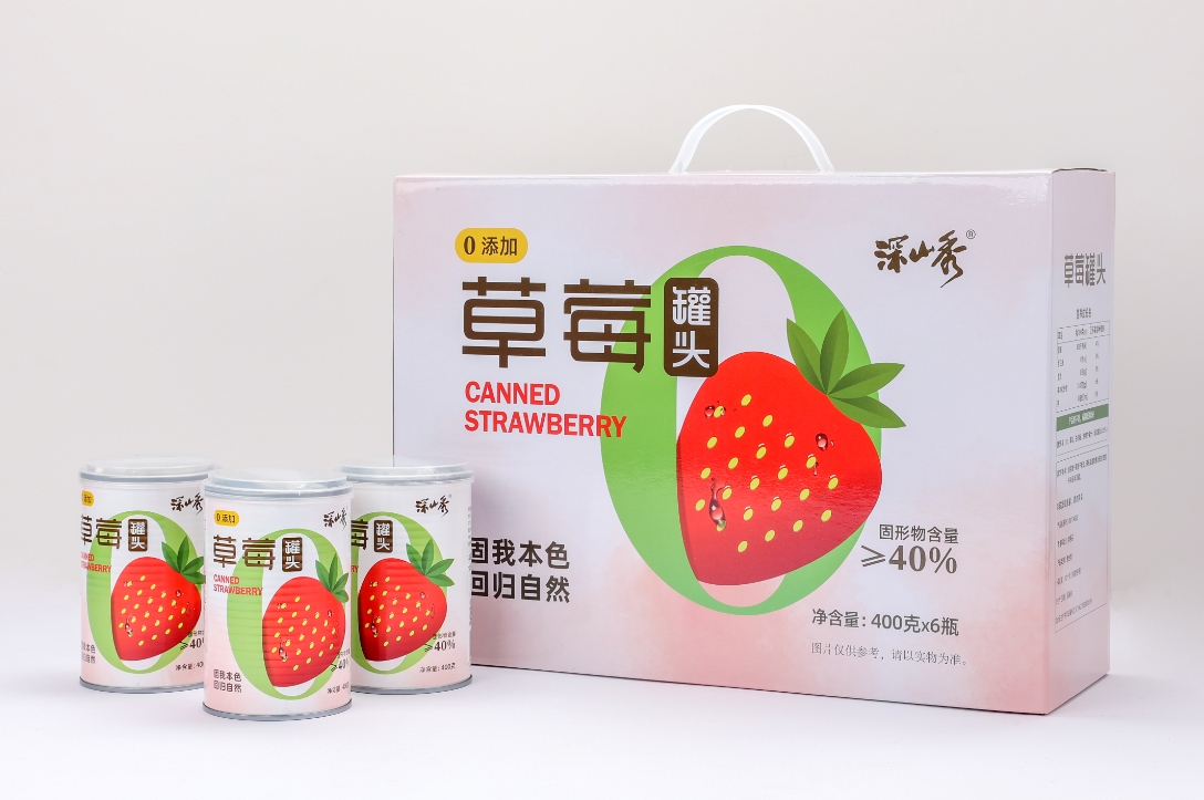 深山秀0添加草莓罐頭