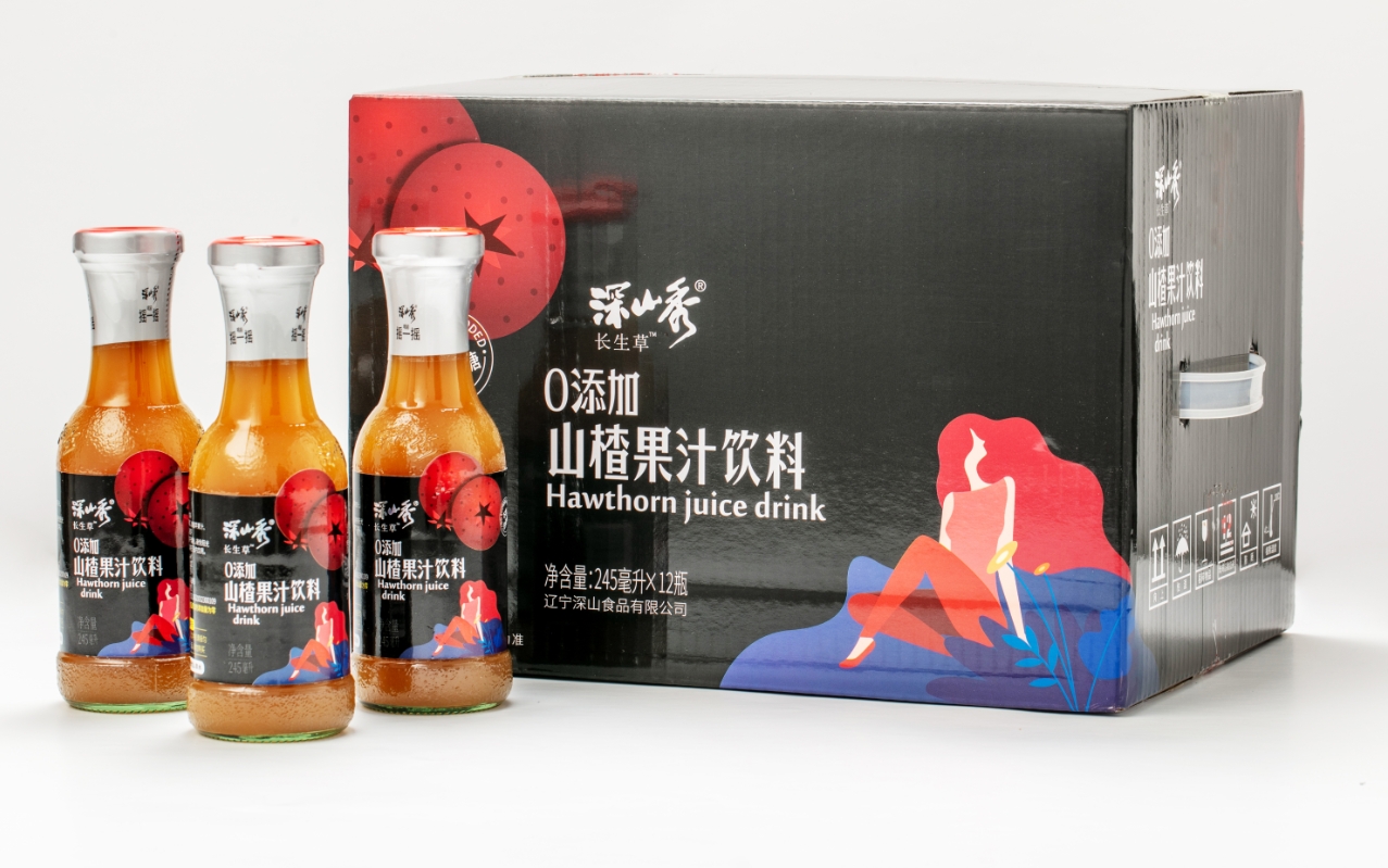 深山秀長生草山楂果汁飲料