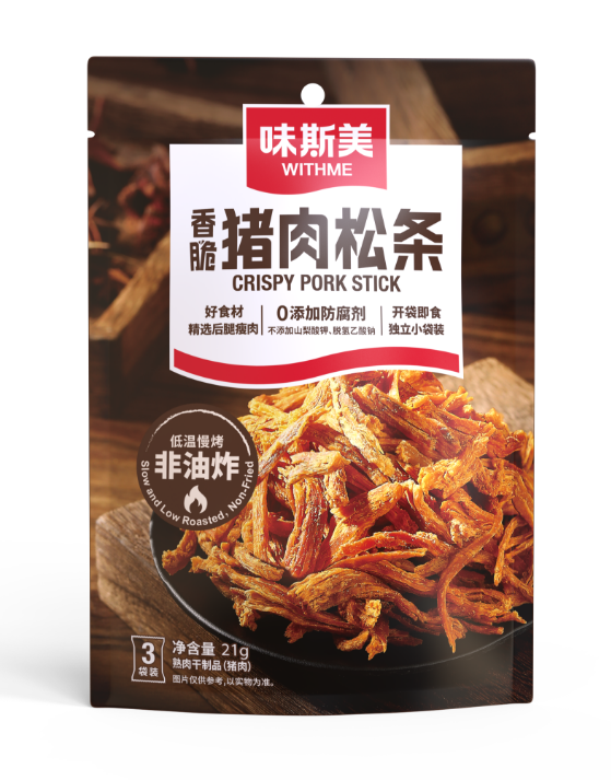 21g味斯美香脆豬肉松條