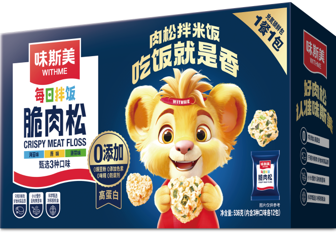 536g味斯美每日拌飯?jiān)洞嗳馑山M合裝