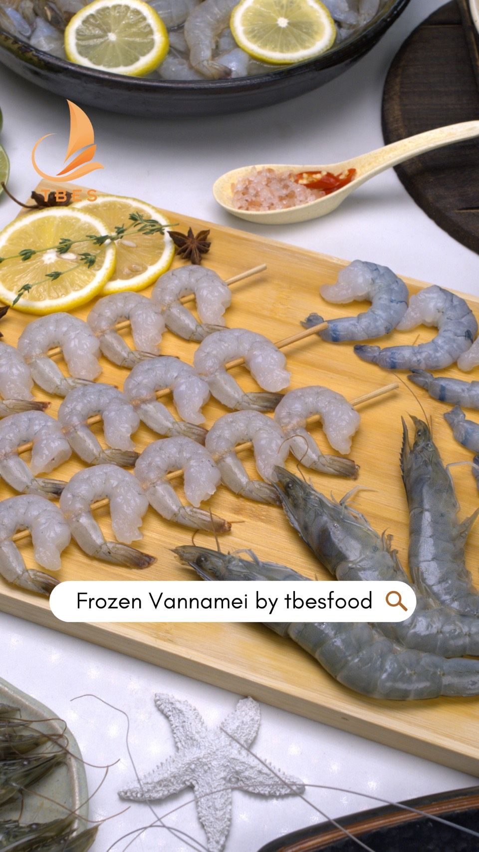 冷凍生南美白蝦