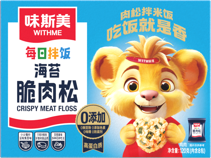 120g味斯美每日拌飯海苔脆肉松