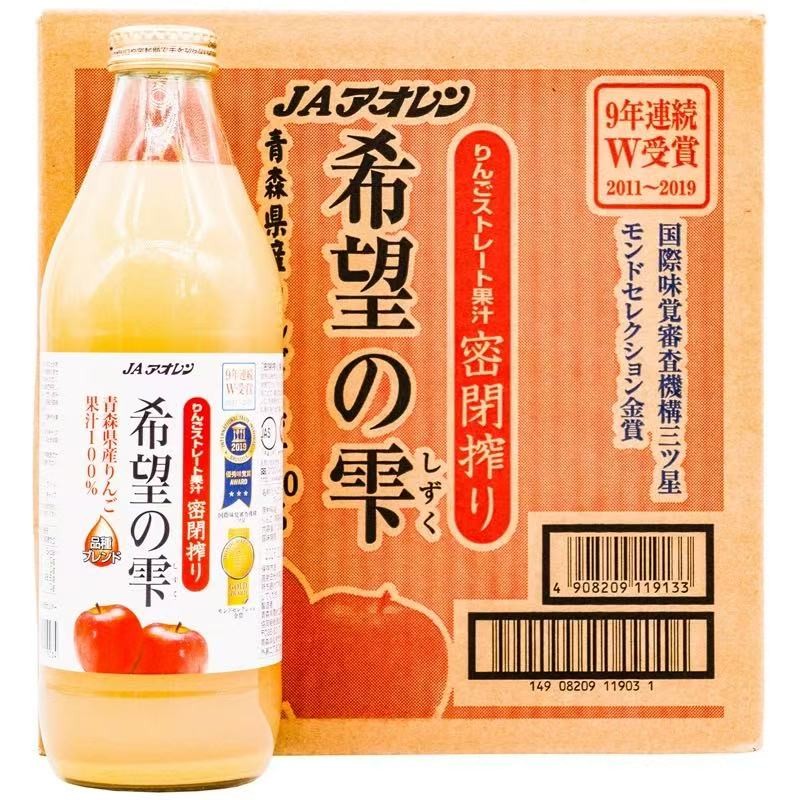 农协希望苹果汁1000ml