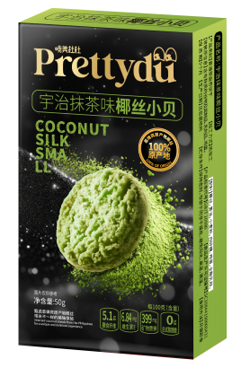 曉美杜杜椰絲小貝（宇治抹茶味）50g