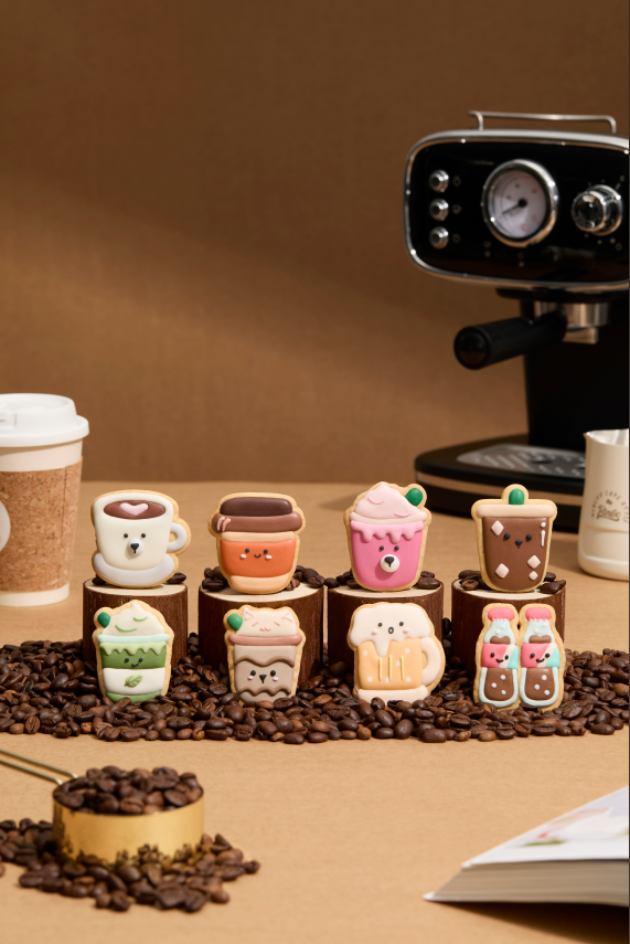 賀卡曲奇咖啡系列