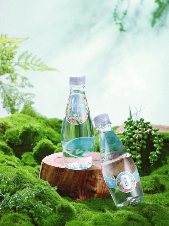 簡答蘇打水飲料（玫瑰花味）