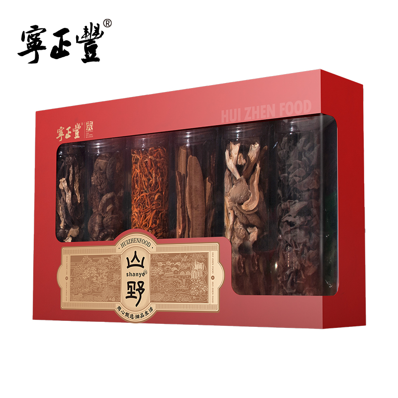 寧正豐 山野六珍禮盒545g/盒