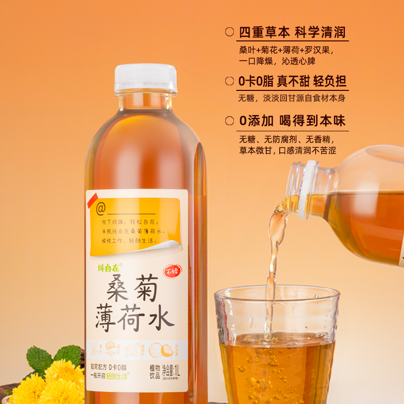 1L低溫桑菊薄荷水