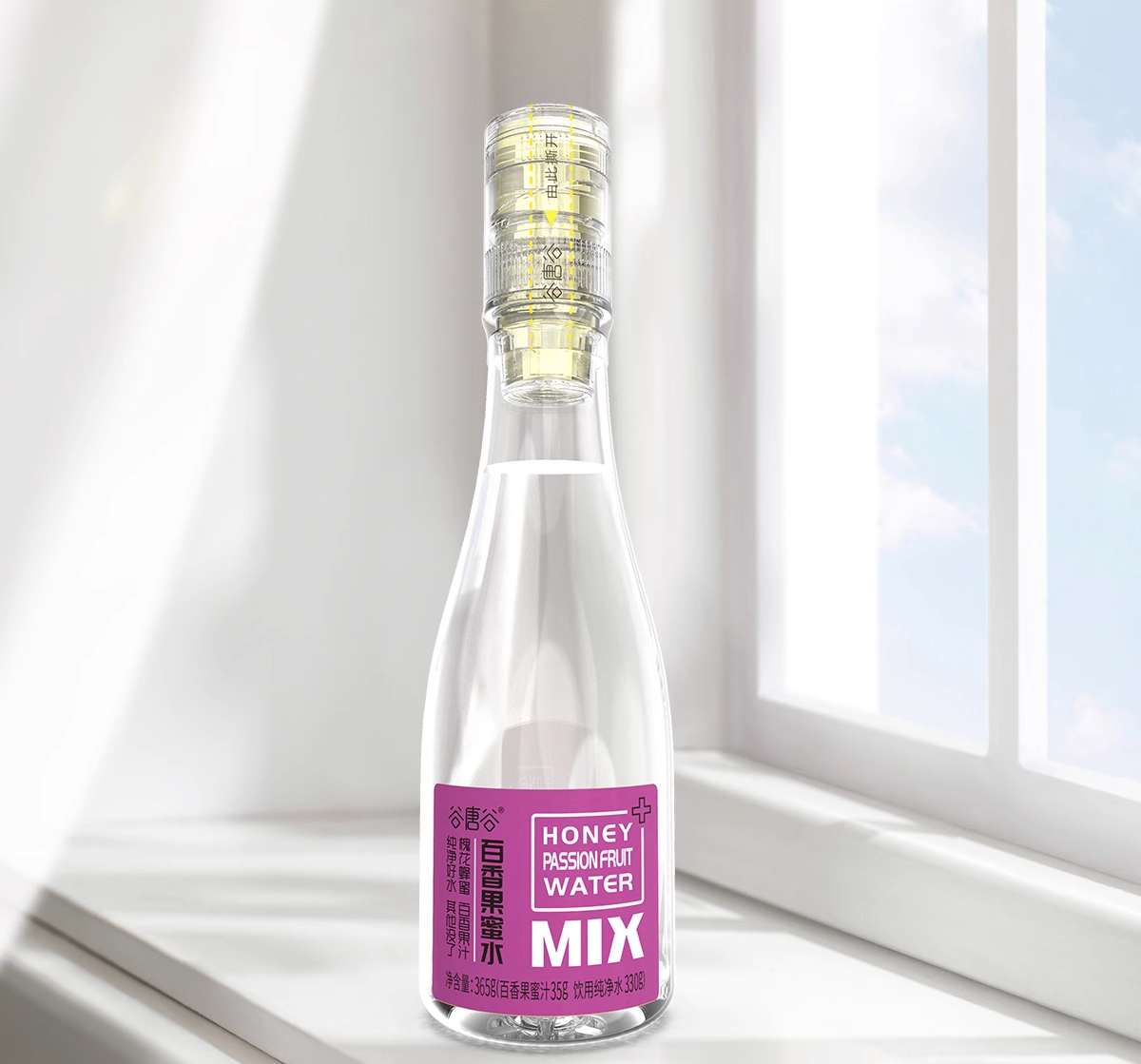 谷唐谷百香果蜂蜜水