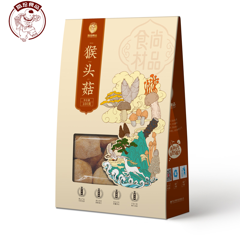 徽珍 納福盒猴頭菇100g/盒