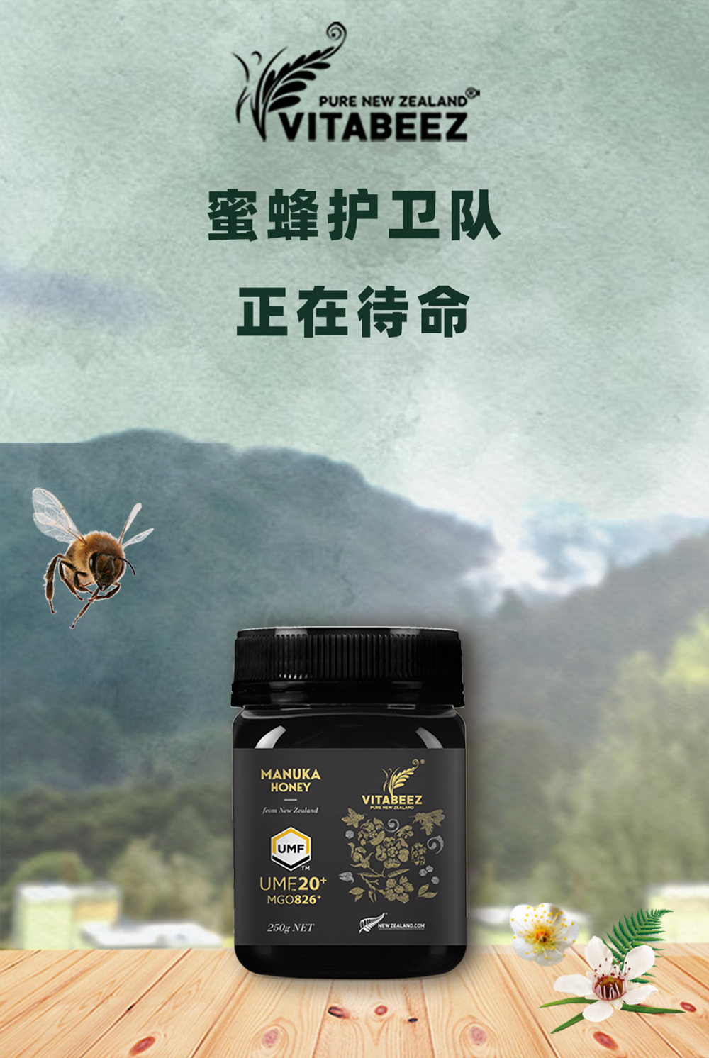 【云倉】維必滋 UMF20+麥盧卡蜂蜜  250gP00000718271.jpg